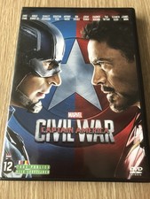 FILM CAPTAIN AMERICA CIVIL WAR MARVEL DVD FRANÇAIS RARE