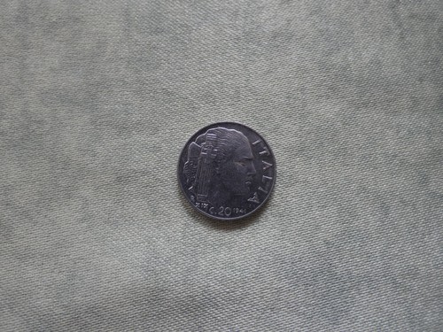Moneta lira cent vittorio - moneta,