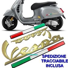 4X SCRITTA STEMMA LOGO VESPA