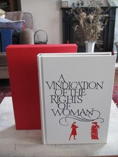 A Vindication of the Rights of Woman: Mary Wollstonecraft: Folio Society: 2008