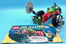 LEGO Atlantis - Seabed Scavenger completo con BA, # 8059