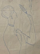 Disegno Stile Art Deco Schizzi