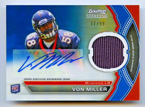Von miller 2011 bowman maglia - bowman,
