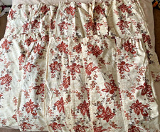 6 paia di tende vintage 43" x