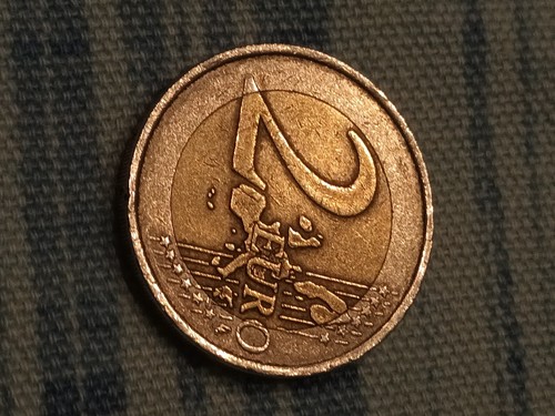 Moneta euro francia anno - 2, euro,