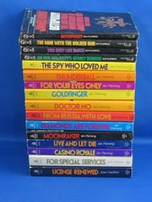 JAMES BOND 007 Ian Fleming Berkley Signet 14 Paperback Books Complete + 2