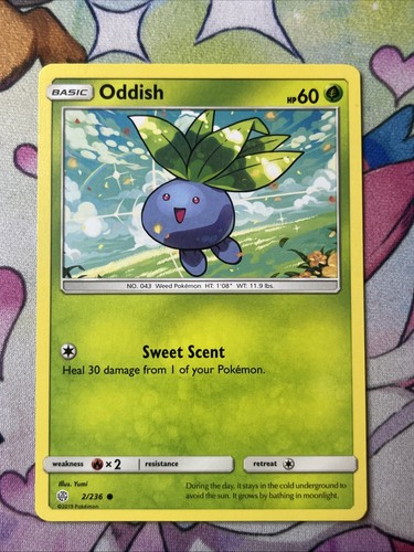 Oddish 236 pokemon tcg - 2/236,