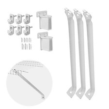 Clip per Scaffale Portaoggetti Casa Completa Scaffale Accessori Organizzazione C