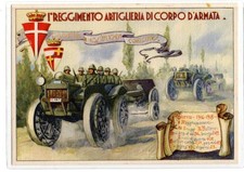 Reggimentale , 2a Guerra , 1° Regg. Artiglieria Corpo d'Armata , nv .