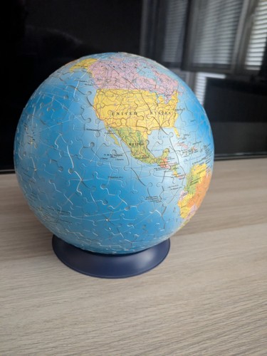 Mappamondo puzzle - puzzle, 3d