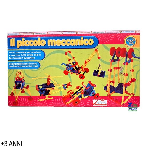 Piccolo meccanico inventa - meccanico,