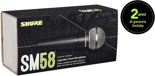 Shure sm58 lce microfono - shure, sm58-lce