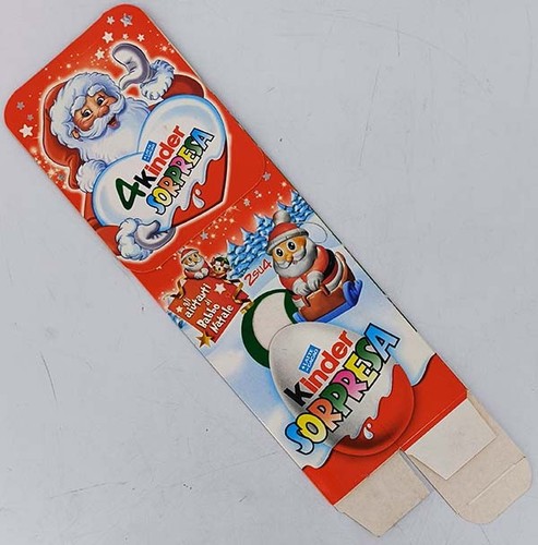 Kinder surprise tube - tube, box
