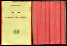 LETTERE E QUADERNI DEL CARCERE - COFANETTO 7 VOLUMI 2 ED LS di GRAMSCI ANTONIO