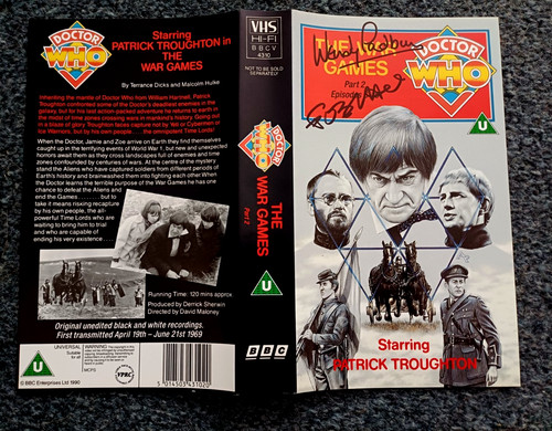 Doctor who the - war, vhs