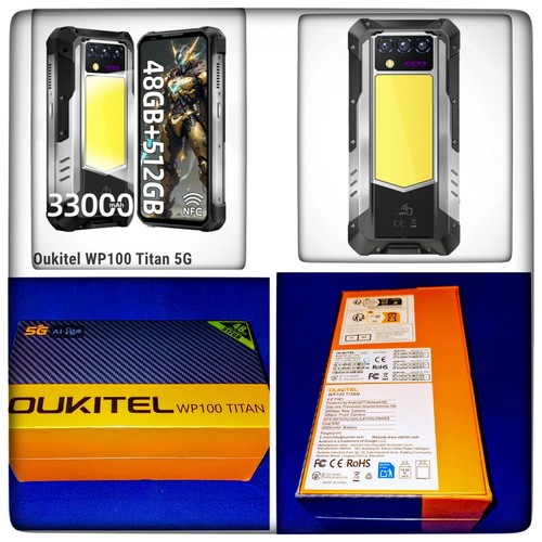 Oukitel wp100 titan il - wp100, 5g
