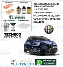 Tagliando filtri tecneco - tagliando,