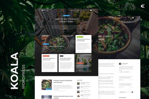 Wordpress premium tema - tema, koala