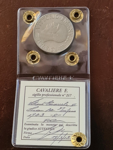 Lira 1943 impero - impero, vittorio