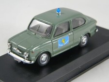 Fiat 850 Sedan Road Police