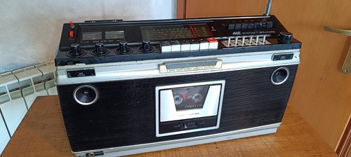 Radio registratore cassette - registratore, a