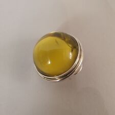 Spilla In Vetro E Metallo Lalique France