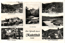Cartolina manderscheid eifel - cartolina,