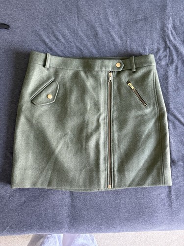 Crew minigonna moto lana - j.crew,