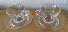 2 tazzine espresso in vetro
