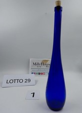 Bottiglia in vetro blu