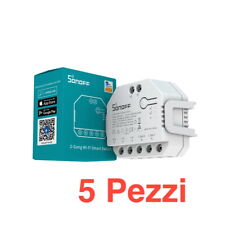 Sonoff Dual R3 Domotica 2 Canali Tapparelle Controll Wifi Alexa Googl 5 PEZZI 5x