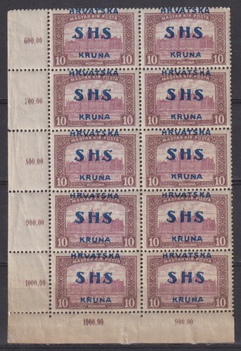 Croatia yugoslavia shs 1918 - croatia,