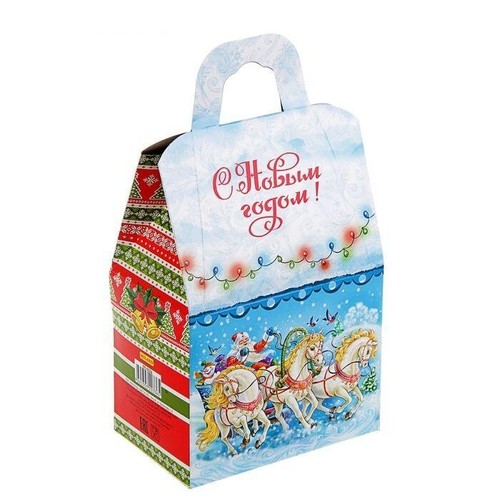 Scatola regalo natalizia