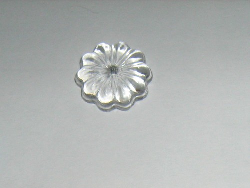 Pezzi rosetta 15 - mm., vetro