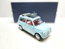 Fiat 500 Giardiniera Blu del 1964 - 1/18 Norev