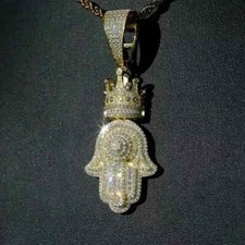 Ciondolo Hamsa Corona