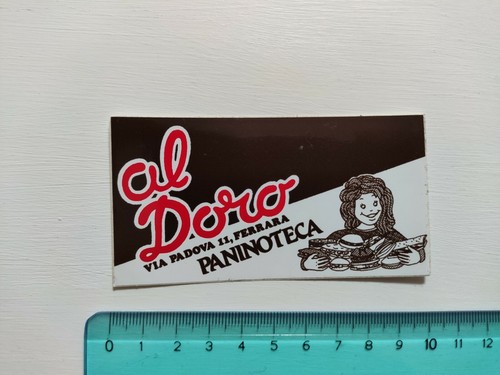 Adesivo paninoteca doro - adesivo,