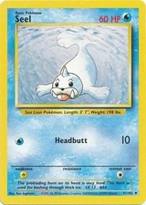 Seel NM Pokemon #041/102 Base