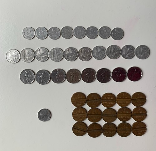 Lotto monete lire repubblica - monete, +