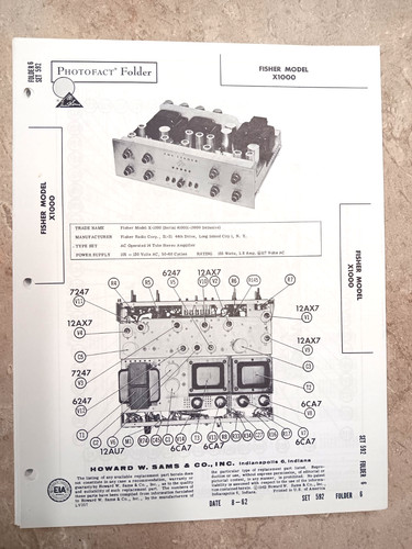 Fisher x1000 amplificatore - fisher,