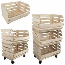 Contenitore cassa in legno non
