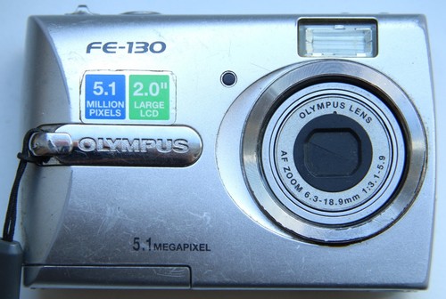 Olympus 130 mp 3xzoom - fe-130, 5,1