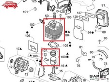 Cilindro Completo di Pistone