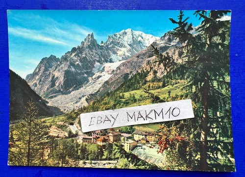 Cartolina foto courmayeur - 🔵,