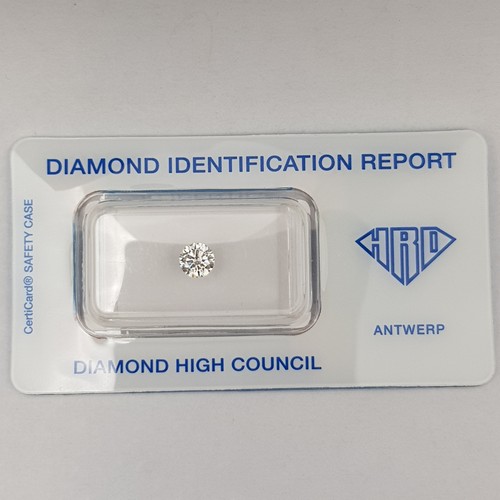 Diamante certificato hrd - diamante,