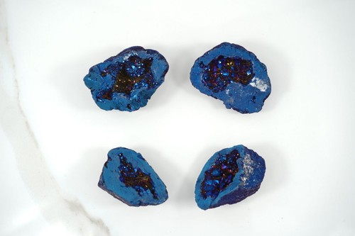Geode aqua aura blu - aura, cobalto