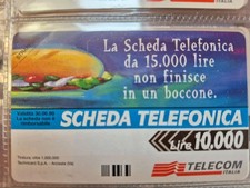 SCHEDA TELEFONICA RARA - PANINO SENZA BANDA MAGNETICA