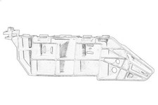 Staffa paraurti OE SUZUKI