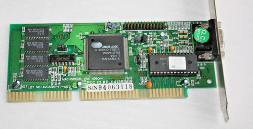 Cirrus logic machspeed vga - cirrus,