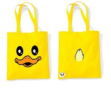 Carina borsa tote anatra tela